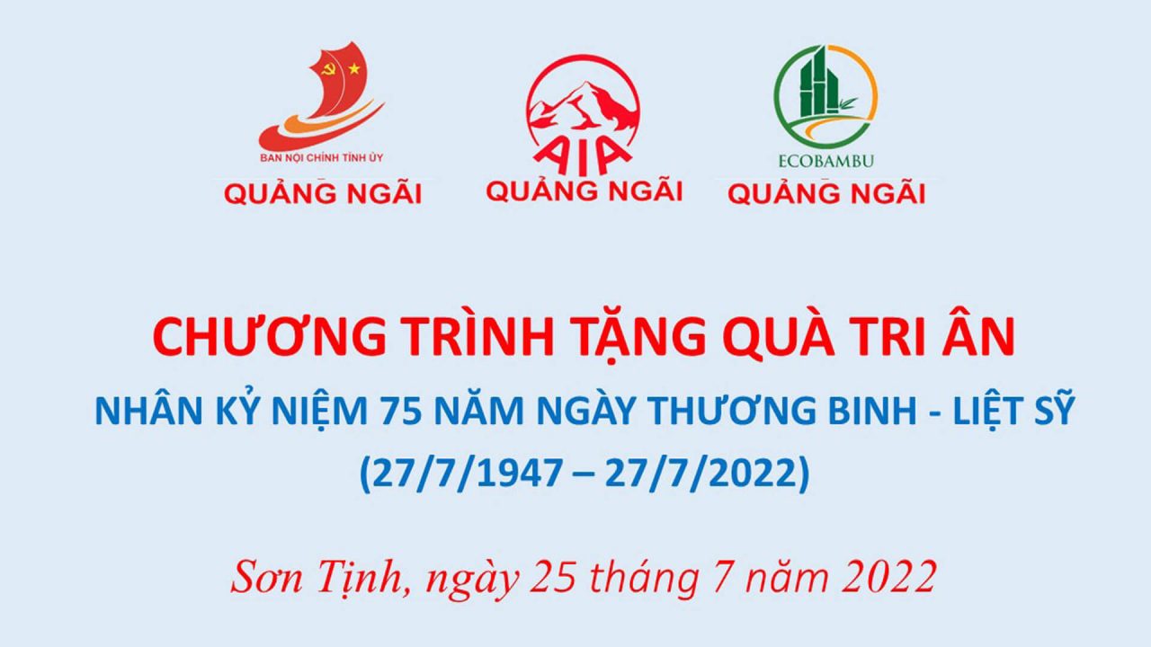 EcoBambu tặng quà tri ân 75 năm ngày Thương binh liệt sĩ